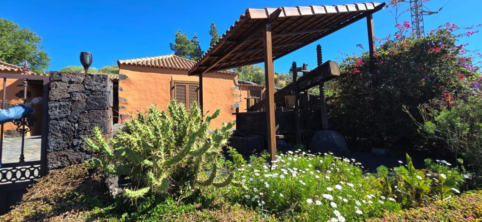 Vivienda Vacacional El Lagar, Bodega A Фуэнкальенте-де-ла-Пальма Экстерьер фото