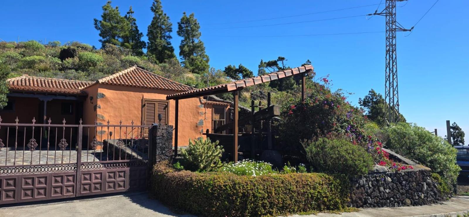 Vivienda Vacacional El Lagar, Bodega A Фуэнкальенте-де-ла-Пальма Экстерьер фото