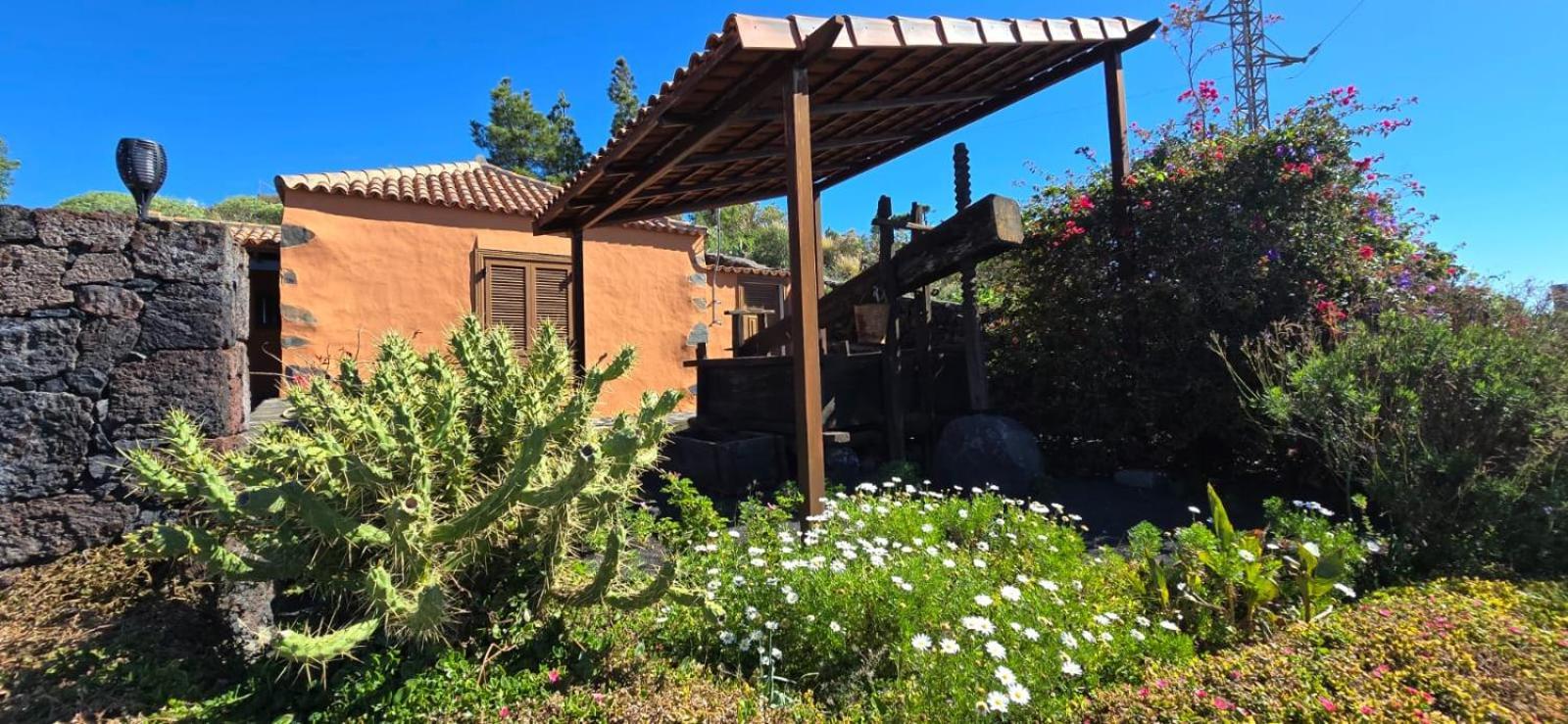 Vivienda Vacacional El Lagar, Bodega A Фуэнкальенте-де-ла-Пальма Экстерьер фото
